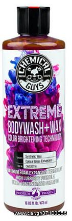 Chemical Guys -  Καθαριστικό Αυτοκινήτου με Κερί Extreme Body Wash 473ml CWS20716