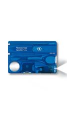 Ελβετική Victorinox Swiss Card Lite μπλε με 13 λειτουργίες 0.7322.T2