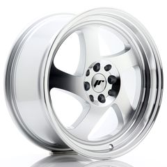 JR Wheels JR15 17x8 ET35 5x108/112 Silver Machined Face