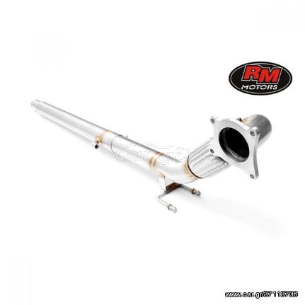 Downpipe της RM Motors για VW Passat B6,B7 / VW Scirocco, R MK3 / VW Jetta MK5,MK6 / Seat Leon FR, Cupra MK2 / Audi A3 8P / VW Golf V,VI GTi / Skoda Octavia RS MK2 2.0 TSi+TFSi FWD (213104)