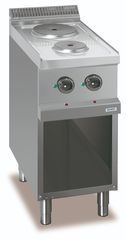Εστία Ηλεκτρική με 2 Εστίες Επιδαπέδια 40x70x85 - D77E2A - Dexion Italy Καινούργια