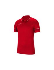 Nike Academy Ανδρικό T-shirt Dri-Fit Polo Κόκκινο CW6104-657