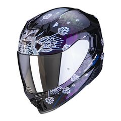 SCORPION EXO 520 AIR TINA BLACK CHAMELEON