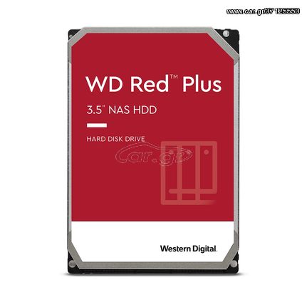 Western Digital WD Red Plus 3.5" 12000 GB  Serial ATA III