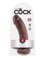 Pipedream King Cock Brown 20cm-thumb-4