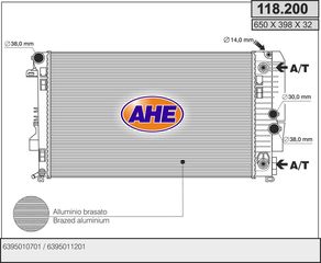 118.200 – AHE, Ψυγείο MERCEDES VITO W639