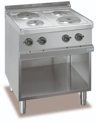 Εστία Ηλεκτρική με 4 Εστίες Επιδαπέδια 70x70x85 - D77E4A - Dexion Italy - Καινούργια