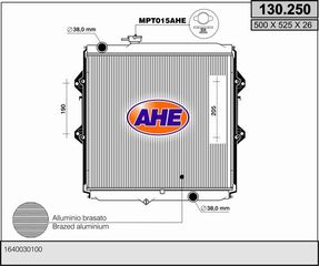 130.250 – AHE, Ψυγείο TOYOTA HILUX VI 2.5 D-4D 4WD 01-05