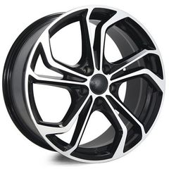 Nentoudis Tyres - Ζάντα VW Golf 8 GTI style 5665 - 17''- 5x100 - Μachined Black 