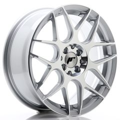  JR Wheels JR18 17x7 ET40 5x100/114 Silver Machined Face