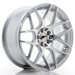 JR Wheels JR18 17x8 ET35 5x100/114 Silver Machined Face