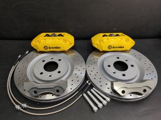 HyperBrake Brembo 4pot kit φρένων για PEUGEOT 207 323x28mm 