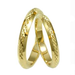 Matteo Gold Wedding Ring K9 VR-00161