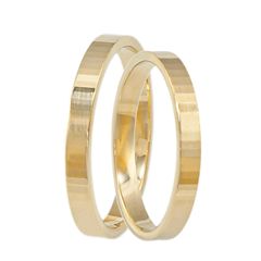 Matteo Gold Wedding Ring K9 VR-00362