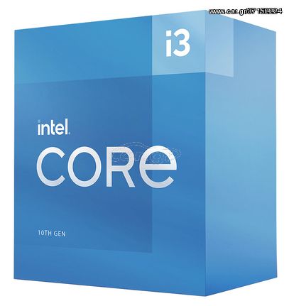 INTEL CPU Core i3-10105, 4 Cores, 3.70GHz, 6MB Cache, LGA1200