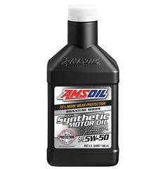 AMSOIL SIGNATURE SERIES 5W50 SYNTHETIC MOTOR OIL 946ml - AMRQT