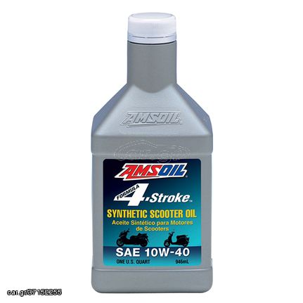 AMSOIL FORMULA 4-STROKE SYNTHETIC SCOOTER OIL 946ml - ASOQT