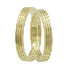 Matteo Gold Wedding Ring K9 VR-00393