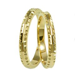 Matteo Gold Wedding Ring K9 VR-00394