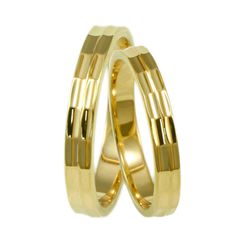 Matteo Gold Wedding Ring K9 VR-00396
