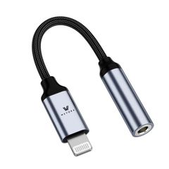 Wevora Αντάπτορας Lightning to 3.5mm Jack Για Συσκευές Apple 10cm