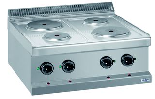 Εστία Ηλεκτρική με 4 Εστίες Επιτραπέζια  70x70x25 - D77E4 - Dexion Italy - Καινούργια