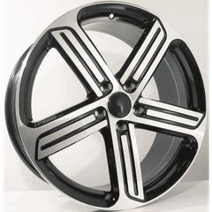 Nentoudis Tyres - Ζάντα VW Golf 7R style 5466 - 16''- 5x112 - Μachined Black 