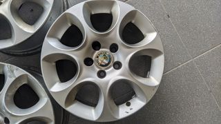 4 ζάντες αλουμινίου 16x7J (5x110) από Alfa Romeo 159, για Alfa 147-156, Opel Vectra-Astra-Zafira, Saab 9-3-thumb-2