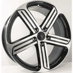 Nentoudis Tyres - Ζάντα VW Golf 7R style 5466 - 18''- 5x112 - Μachined Black 