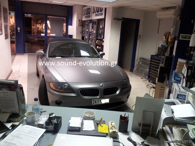 BMW Z4 ELSER SAT www.sound-evolution.gr