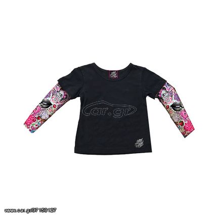  LT, KIDS TATTOO SLEEVE SHIRT ANGEL WINGS