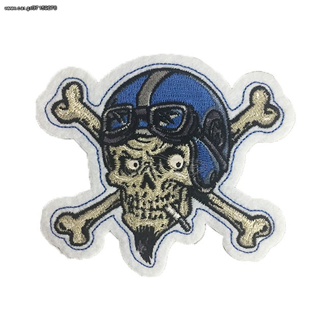  LT, CROSSBONE LOGO PATCH