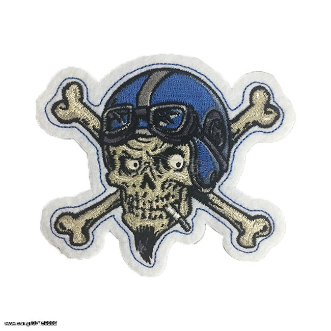  LT, CROSSBONE LOGO PATCH