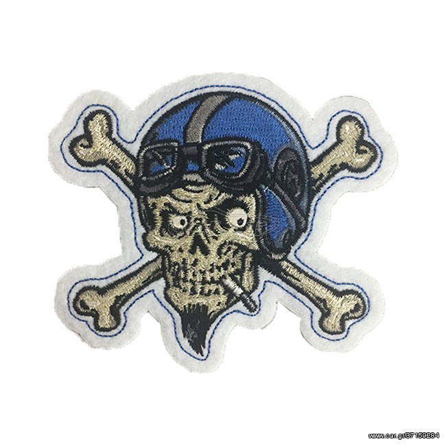  LT, CROSSBONE LOGO PATCH
