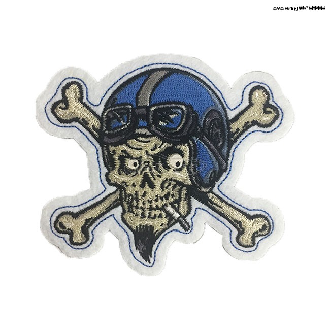  LT, CROSSBONE LOGO PATCH