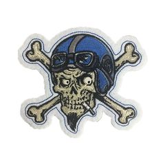  LT, CROSSBONE LOGO PATCH