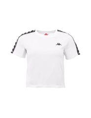 Kappa Inula Κοντομάνικο Crop Top Λευκό 309090-11-0601