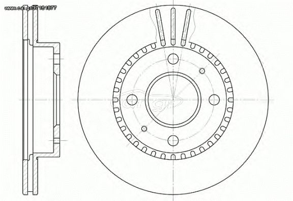 ΔΙΣΚΟΠΛΑΚΑ ΕΜ. ΑΕΡ. NISSAN ALMERA N15 (AD)