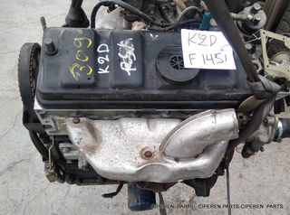 ΚΙΝΗΤΗΡΑΣ -ΜΟΤΕΡ,K2D,ENGINE K2D,1.400cc,Peugeot 309,Peugeot 106,Citroen Zx,Citroen C15,Citroen Ax,Peugeot 205 Berlina,(15-M4),F1451