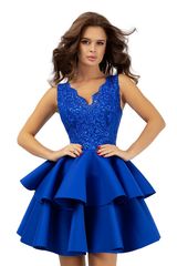 Βραδινό Φόρεμα 151622 Bicotone Μπλε 2122-05 Chaber