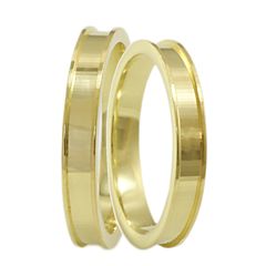 Matteo Gold Wedding Ring K9 VR-00430