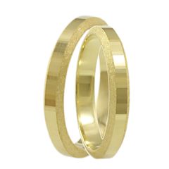 Matteo Gold Wedding Ring K9 VR-00434