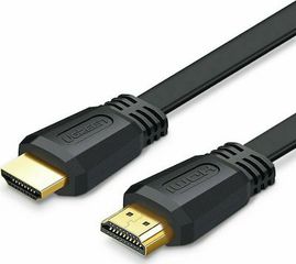 Ugreen HDMI 2 Flat Cable HDMI male - HDMI male 1.5m Μαύρο (50819)