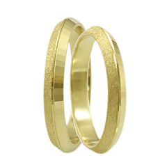 Matteo Gold Wedding Ring K9 VR-00546