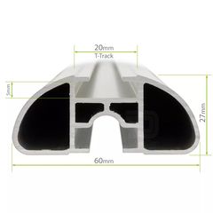 ΜΠΑΡΕΣ ΟΡΟΦΗΣ FARAD  ΑΛΟΥΜΙΝΙΟΥ ALU HILO 110cm CITROEN C5 TOURER 2008>-thumb-4