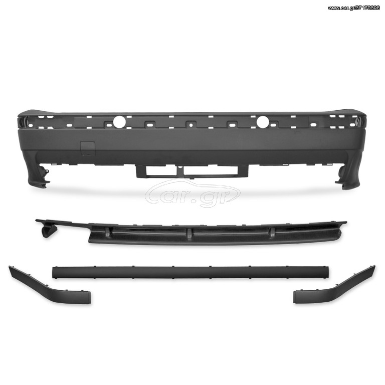 Bmw 3 E36 M3 Πίσω Προφυλακτήρας Κομπλέ με Diffuser