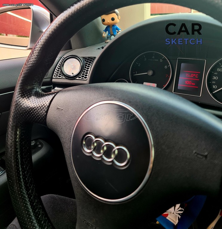 Audi A4/S4/RS4 B6/B7 Βάση Οργάνου 52mm ή 60mm/62mm