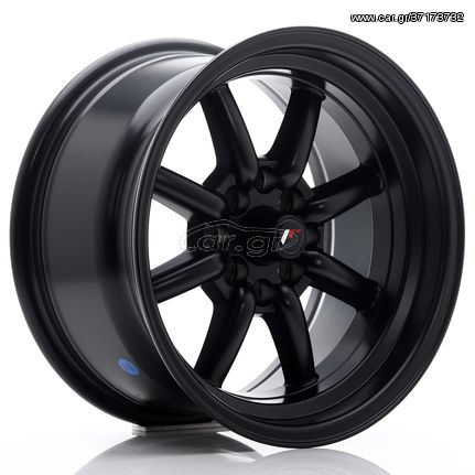 JR Wheels JR19 15x8 ET0 4x100/114 Matt Black