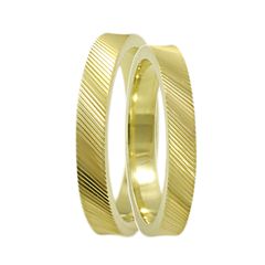 Matteo Gold Wedding Ring K9 VR-00561