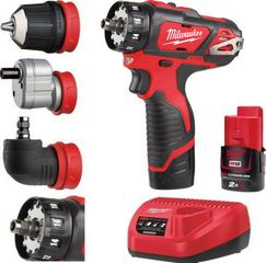 MILWAUKEE M12 FUEL BDDXKIT-202C ΔΡΑΠΑΝΟΚΑΤΣΑΒΙΔΟ 5 ΣΕ 1 ( 4933447836 )